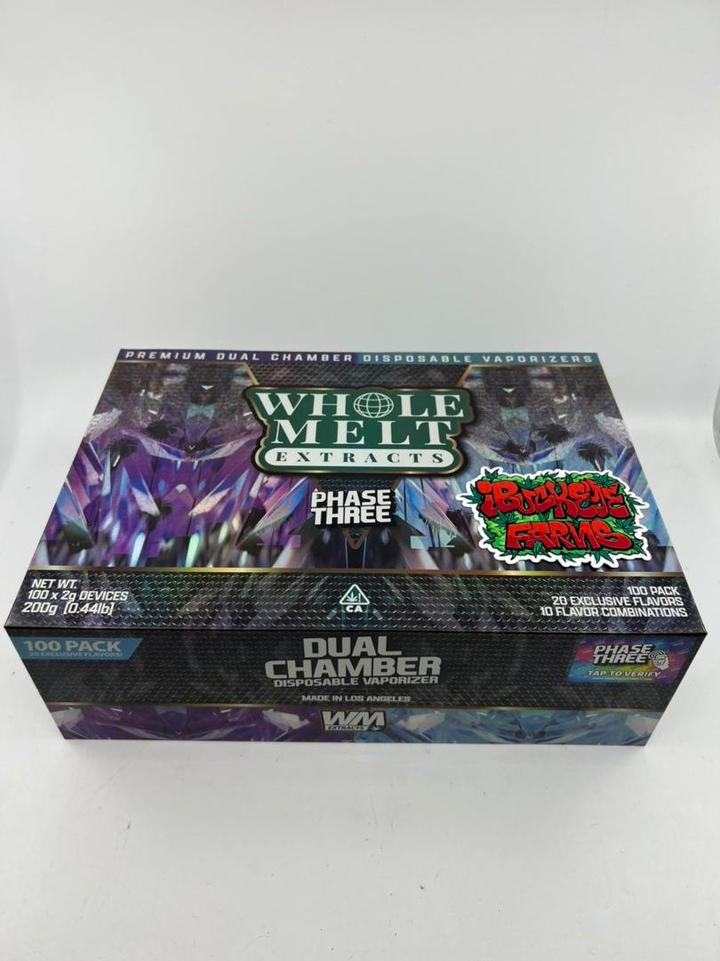 Whole Melt Extracts Phase Three 2G Disposable Whole Melt Extracts Phase Three 2G Disposable