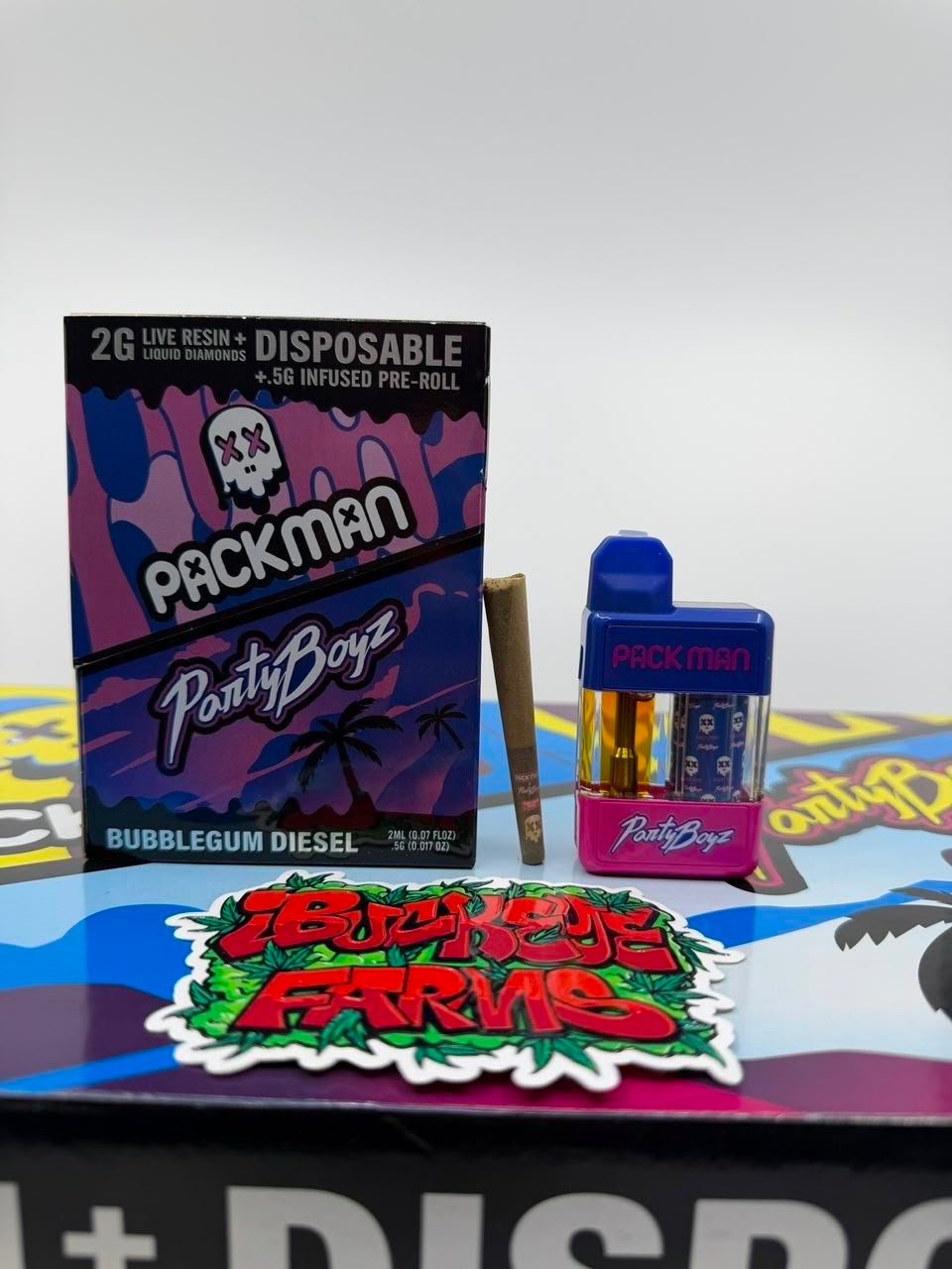 Packman x Party Boyz 2G Disposable Packman x Party Boyz 2G Disposable
