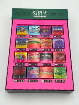 Whole Melt Extracts Vending Machine