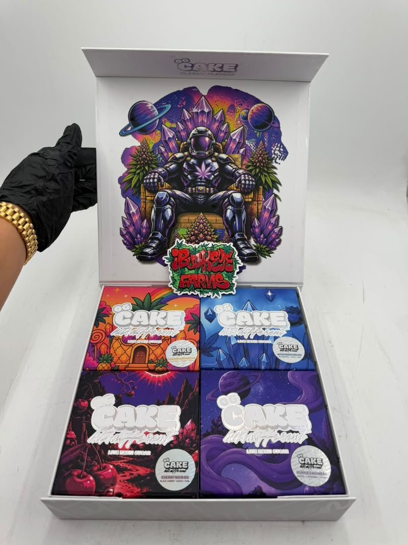 OG Cake Designer Live Resin Concentrate Box OG Cake Designer Live Resin Concentrate Box