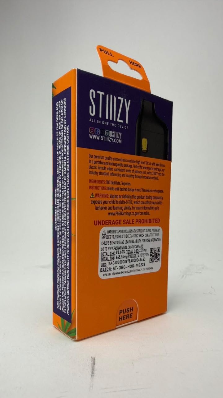 Stiiizy 1G All In One Stiiizy 1G All In One